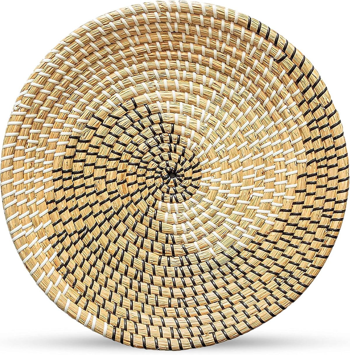 Set of 10 Seagrass Woven Wall Hangings F35000