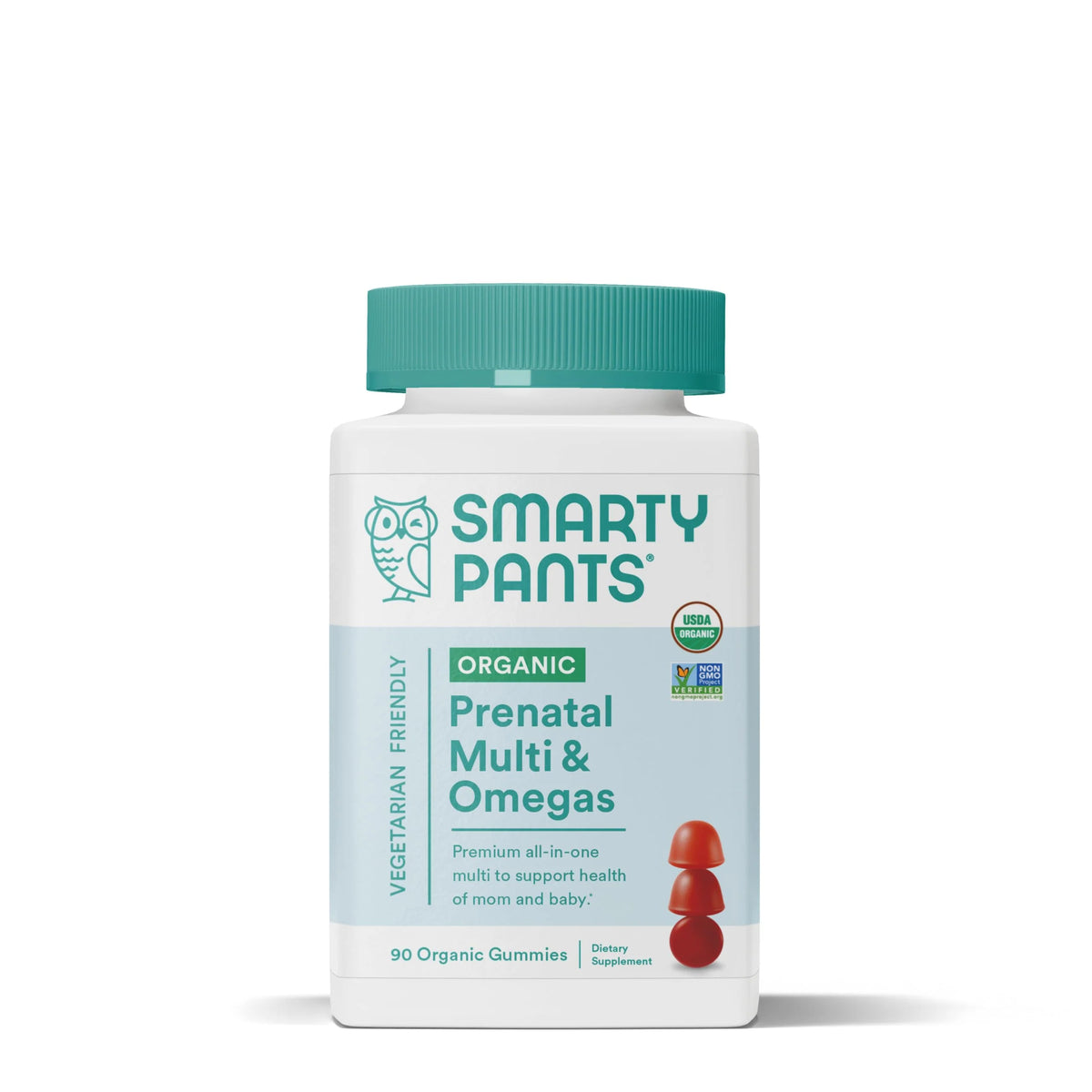 Organic Prenatal Multivitamin Gummies 90 Count M230319