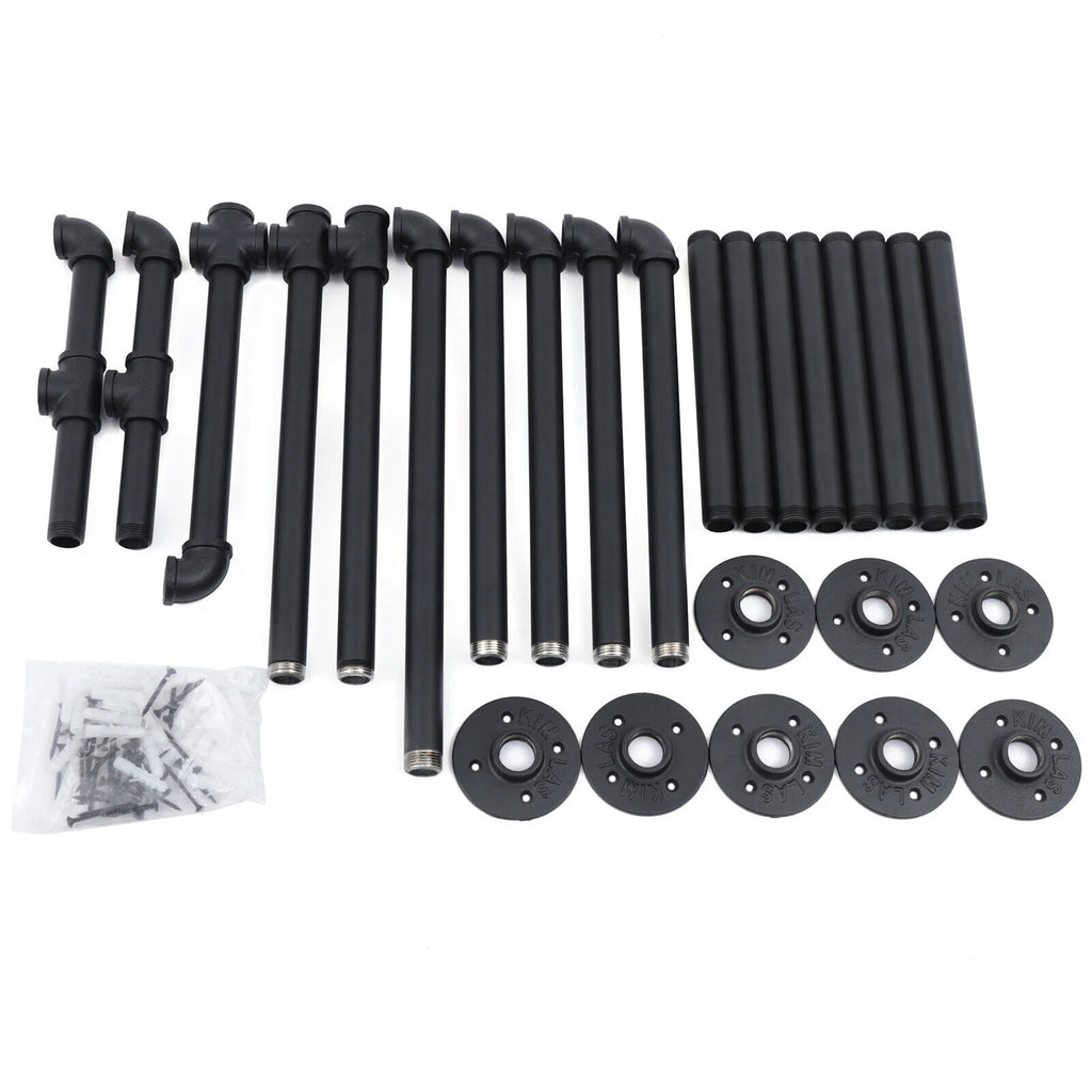 Black Wall Mounted Clothes Rack J820