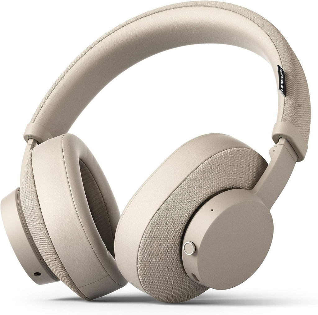 Almond Beige Over-Ear Bluetooth Headphones D7707