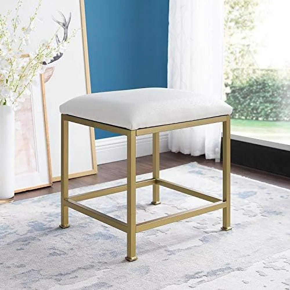 Gold Vanity Stool R5002