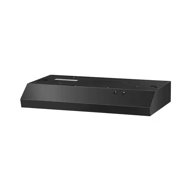 Black Under Cabinet Range Hood W3105