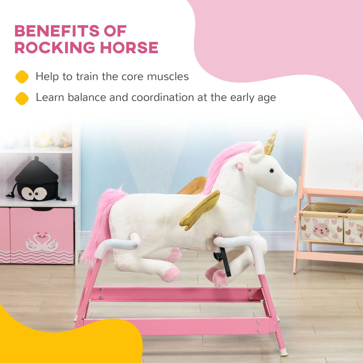 Kids Spring Rocking Horse C88003