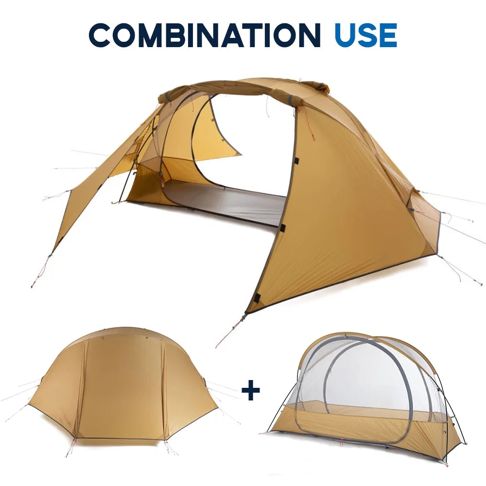 Lightweight Backpacking Tent for 1 Person Double layer Construction H688023