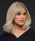 Petite Human Hair Lace Front Wig K207393