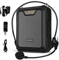 Waterproof 25W Voice Amplifier Speaker with Mic Headset, Rechargeable, Green, Pack of 2 Q5641