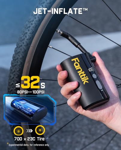 32s Fast Inflate 150PSI Electric Bike Pump with Gauge S997320