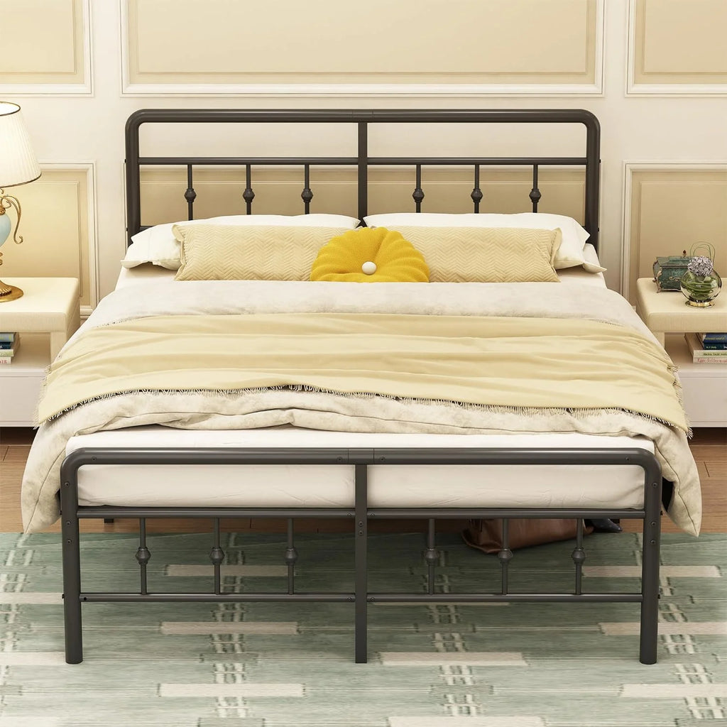 16 inch Twin XL Bed Frames with Headboard and Footboard Q218365